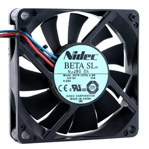 NIDEC D07R-12T2L a MR DC12V 0.08A 70*70*15MM 7CM Original Brand-new Server Chassis Cooling Fan