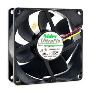 NIDEC T80T12MS1A7-57 DC12V 0.30A 90*90*25MM 9CM Original Brand-new Server Chassis Cooling Fan