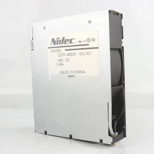 New Original Japan Nidec 12V 24V DC48V 1.48A EC AC Turbo Centrifugal Server Blower Electric Motor D27F-48SS1 01L1C1 Cooling Fan