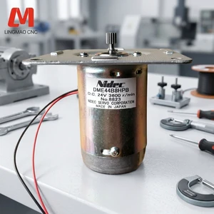NIDEC SERVO Motor DME44B8HPB for Screen Plate Making Machine Imported Mini DC Motor 24VDC Made in Japan