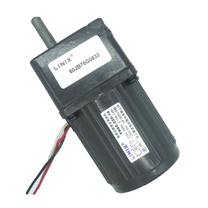 LINIX Single-phase Aluminium 220V 1250 RPM High Speed Miniature Induction AC Motor Optical Shaft 10W Drip-proof Low Noise