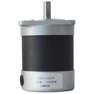 Nema 23 125W Bldc Brushless Motor Nidec Brushless Dc Motor 3000rpm IE 2 with Square Flange 3000rpm