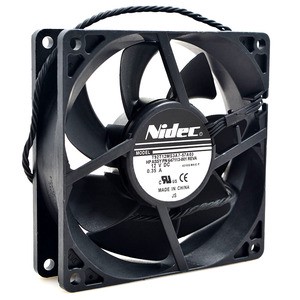 New Japanese Nidec Fan T92T12MS3A7-57A03 DC12V 0.35A 90*90*25MM 9CM Suitable for Frequency Converter Heat Dissipation