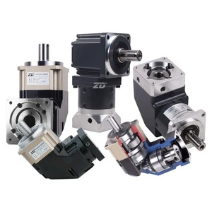 ZD Motor Right Angle 90 Degree High Precision Nidec Equivalent Planetary Gearbox Speed Reduce for Servo Motor 120ZDWE5-1000T3