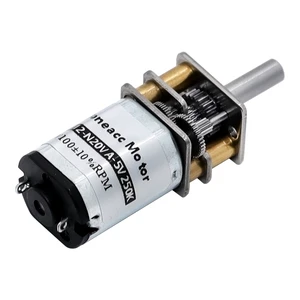 N20 Deceleration Motor 2.4v 5v 12v Miniature Dc Metal Gear Motor for Smart Car/robot/toy