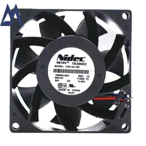 Brand New Nidec Fan V35132-16F 24V Cooling Fan for PLC Programming & Industrial Control RS485 Communication Ensure Fast Delivery