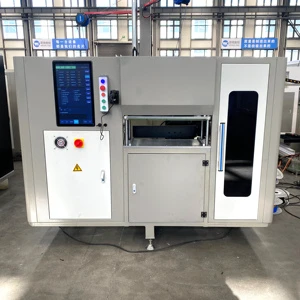 HD Big Screen CNC 3-axis Aluminum & PVC Window Manufacturing Machine Door Window Mullion Step Surface Processing Equipment