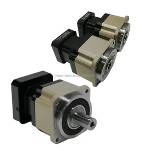 16 Ratio Nema 23 Flange Output Multi-Stage Helical Inline Servo Motor Planetary Gearbox with Shaft Mount Customized ODM Support