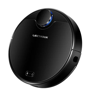 LIECTROUX ZK901 5000mAh WIFI APP Control Laser Navigation Robotic Vacuum Cleaner for Floor