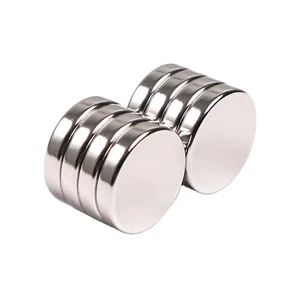 NIDE N35-N52 NdFeB Rectangular Powerful Neodymium Disc Magnets Silver Motor Magnet Customized Dimension Model NDPJ-CW-68
