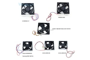 Refrigerator Evaporator Fan Motor DC12V DC14V Refrigerator Condenser Cooling Fan for Hitachi Samsung NMB Freezer Parts