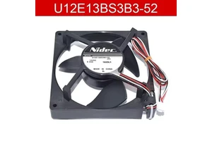 New For Nidec U12E13BS3B3-52 J23 DC 13V 0.03A 13CM ball bearing Refrigerator waterproof static cooling fan