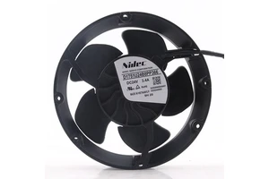 Original Japan Nidec 12V 48V DC24V 3.4A EC AC 17CM 17251 172X172X51MM 4-wire High air Volume Inverter D1751U24B8PP366 CoolingFan