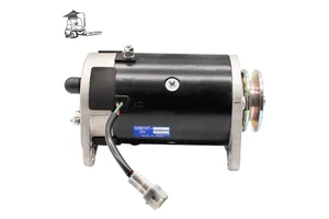 YAMAHA G16, G22, G29/Drive Motor Golf Cart AMD Nidec Starter Generator With Pulley 12V #JN6-H1100-04-00 JN6-H1100-01-00