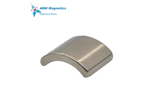 High Performance BLDC Motor Arc NdFeB Magnet N52 Gold Coated Neodymium Permanent Magnet