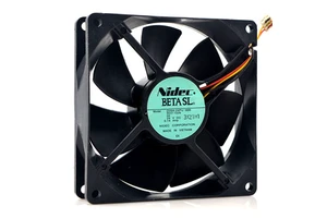 NIDEC D09A-24PU 06B DC24V 0.14A 90*90*25MM 9CM Original Brand-new Server Chassis Cooling Fan
