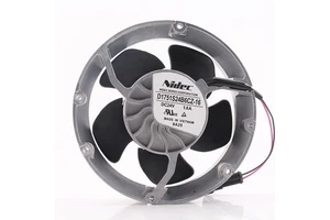New Nidec 5V 12V 48V DC24V 1.8A EC AC 172X172X51MM 17251 17CM Converter Large air Volume Axial Flow D1751S24B6CZ-16 Cooling Fan