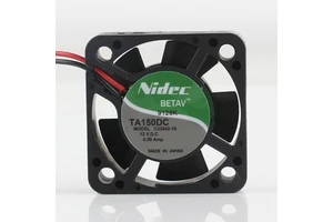 Nidec 24V 48V DC 12V 0.09A AC EC 4010 40X40X10MM 4CM Quiet Double Ball Bearing CPU Chassis Computer 2-wire C33842-16 Cooling Fan