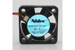 Nidec D04X-12TH 35B 40x40x10mm 4010 12V DC 0.06A 4cm Ball Bearing Wire Leads Inverter Silent Mini Axial Cooling Fan