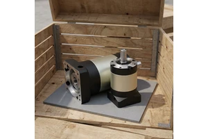 Planetary Gear Reducer AE Series Woodworking/Engraving/PVC Molding Machines ODM Solid Shaft 10:1 Ratio Replace NIDEC