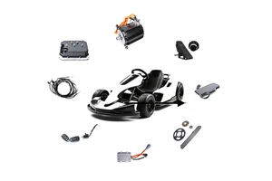 Go Kart Motor Kit Build Diy Electric Go Kart Conversion Kit 48V 72V 1000W-15KW Powertrain Motor Rear Axle Kit Max 100Mph