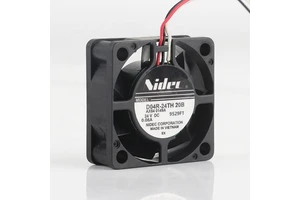 Original Nidec 5V 12V 48V DC 24V 0.08A AC EC 4015 40X40X15MM 4CM Motherboard 3-wire Hydraulic Bearing D04R-24TH 20B Cooling Fan