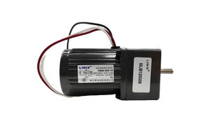 LINIX Single-Phase 110V/220V 10W YN60-10Z 1250RPM with 60JB /G0832 Reduction Gearbox AC Motor with Damping