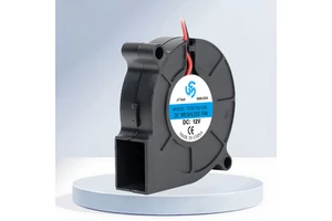 High-Flow DC12V/24V Silent Blower Fan for Beauty Devices Stage Lighting Barbecue Grills Refrigerator Cooling Electric Ball