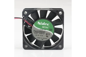 New Original Nidec 5V 24V 48V DC 12V 0.17A AC EC 6015 60X60X15MM 6CM Inverter Silent Power Supply Two-wire H34587-16 Cooling Fan