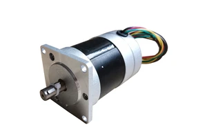 High Speed Brushless DC 24V 60W Permanent Magnet Nema23 Tubular Motor 56mm Diameter Double Ball Bearing IE4 Electric Bicycle