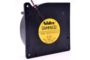 NIDEC D12F-24PLH1C10 DC24V 0.91AA 120*120*32MM 12032 12CM Original Brand-new Switch Turbine Cooling Fan