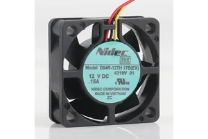 Nidec 5V 24V 48V DC 12V 0.15A AC EC 4015 40X40X15MM 4CM Quiet Chassis Power Supply Industrial Computer D04R-12TH 17B Cooling Fan