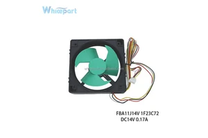 Refrigerator Evaporator Fan Motor DC9V DC12V DC14V DC15V Refrigerator Condenser Cooling Fan for Refrigerator Freezer Parts
