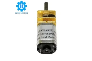 Micro Dc N10 N20 Gear Motor OEM High Speed 12mm 10rpm 1200rpm Brush Dc Electric Motor with Reduction Gear