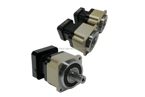 16 Ratio Nema 23 Flange Output Multi-Stage Helical Inline Servo Motor Planetary Gearbox with Shaft Mount Customized ODM Support