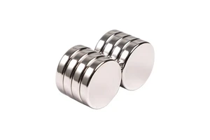 NIDE N35-N52 NdFeB Rectangular Powerful Neodymium Disc Magnets Silver Motor Magnet Customized Dimension Model NDPJ-CW-68