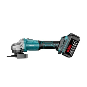 Portable Lithium Brushless Angle Grinder Set Rechargeable Cordless Electric Angle Grinder Machine for Cutting and Polishing