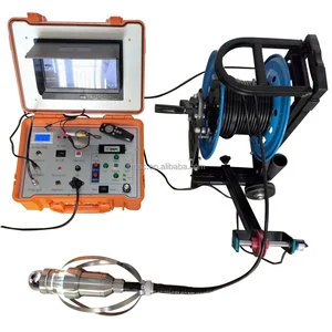 Field Portable 300M Manual Winch Borehole Camera with Night Vision 7