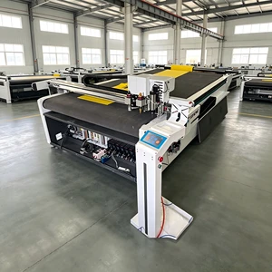 TOP CNC Motorized Multifunctional Paper Cutting Machine Car Sticker Letter Cutter Automatic Digital Oscillating Knife Cutter