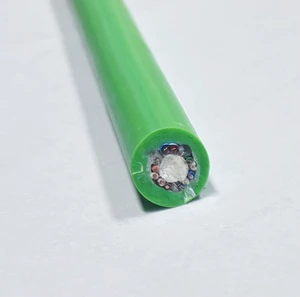 Glass Fiber Rod Push Cable with Data Transmission Wire and Power Supply Wire for Sewer Pipeline Inspection Camera and Clean