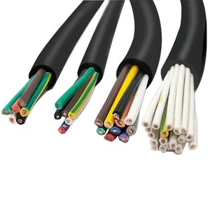 Customized Pvc Soft Multi Color Electrical Cables
