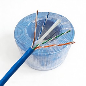 305m 300 Meter UTP CCA Solid Full Copper 4 Pairs Cat6A SFTP Exterior Network Extension Outdoor Double CAT6 Cable