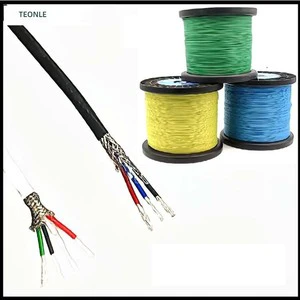 Premium TRVVSP High-Flex Drag Chain Cable 2-16 Cores Twisted Pair Shielded PVC Tinned Copper 300/500V Industrial Robot Arms