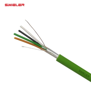 4-Conductor Twisted Pair Knx Cable 2x2x0.8mm Full Copper Low Smoke Halogen Free Jacket Smart Home Building Knx Eib Bus Cable