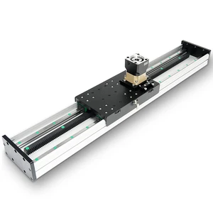 RXC140 Customized 2m 3m 4mm 5m 6m 7m Heavy Payload Linear Rails Robot System Gear Rack Pinion CNC Linear Module With Cable Chain