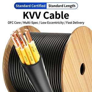 High Quality Multi Core KVV Unshielded Control Cable KVVP Braided Shielded Signal Cable 2-61 Cores 0.5/0.75/1.0/1.5/2.5mm²