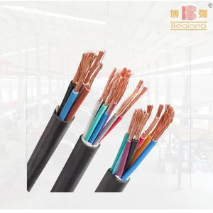 Customized Multi-cores Pure Copper Core Pvc Sheathed KVVR/ RVV Control Cable 18 20 22 24 26 28 AWG Signal Control Cable