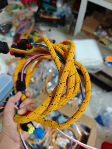 Full Cab Wiring Harness For Hyundai R225-9 R215-7 Hydraulic Controller Cable Assembly Construction Parts