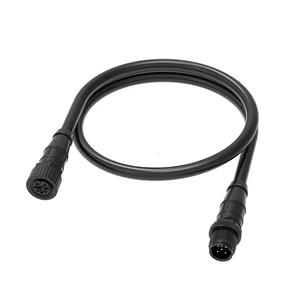 Marine System signal Waterproof Cable M12 Connector 5 Pin Male to Female Industrial Solder Plug NMEA 2000 Connector