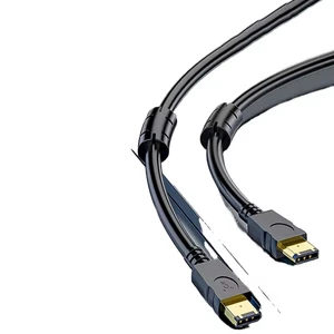 IEEE1394A Data Cable 6P To 6P Industrial Camera Connection Cable 1394 Live Wire Firewire 400 6 To 9P Live Wire 800 To 40
